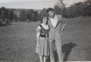 Marian Pleśniak i Zofia Pleśniak - Zagrody 15,08.1964 r.