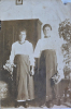 Od lewej Aniela Styka i Aniela Legi⌐å - Bêa╛owa Dolna lata 30.