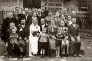 Ślub Antoniny i Antoniego Batorów - Błażowa 25.04.1942 r.