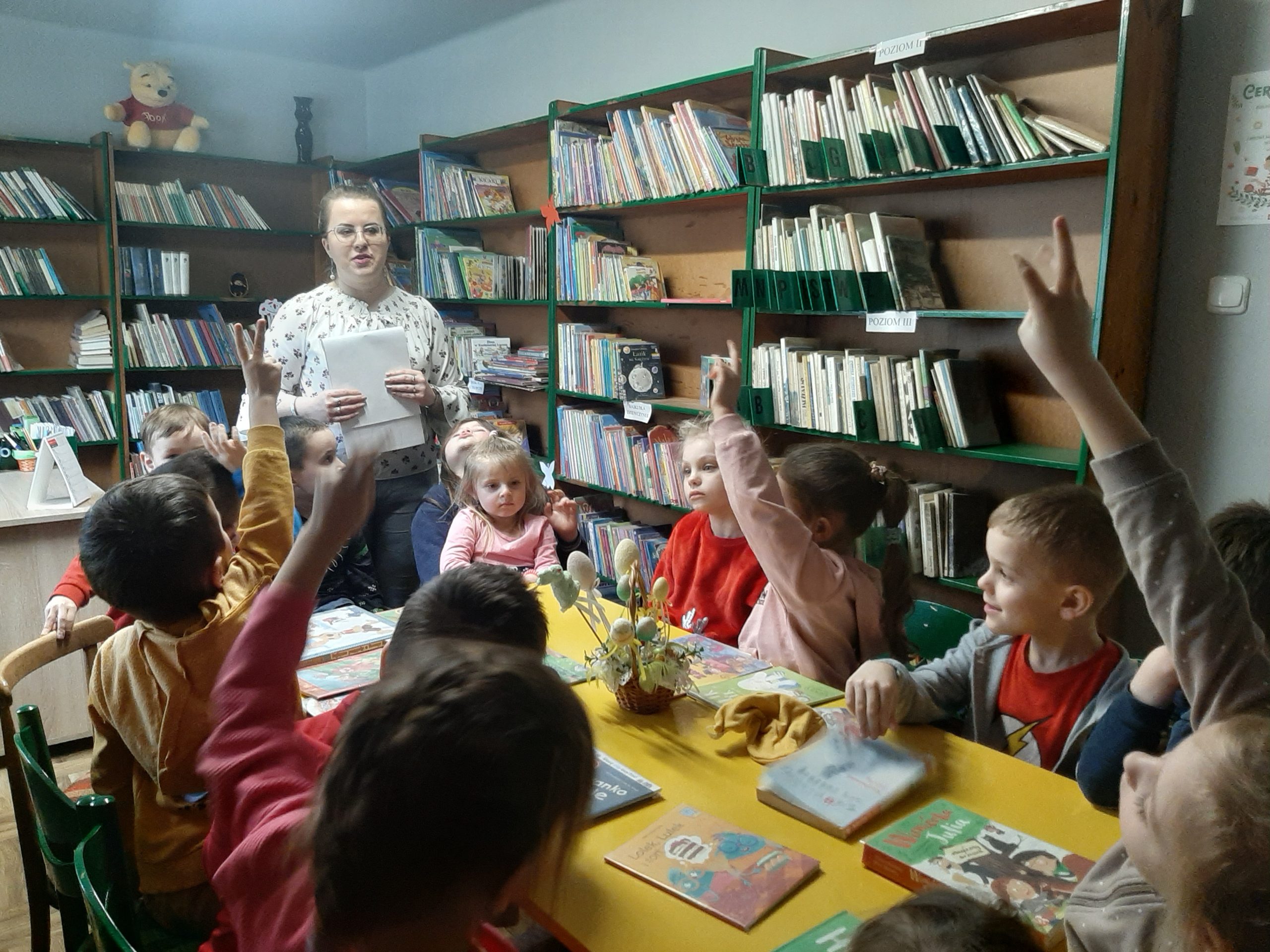 Tradycje niedzielne w Polsce i na świecie- spotkanie z dziećmi w bibliotece w Lecce
