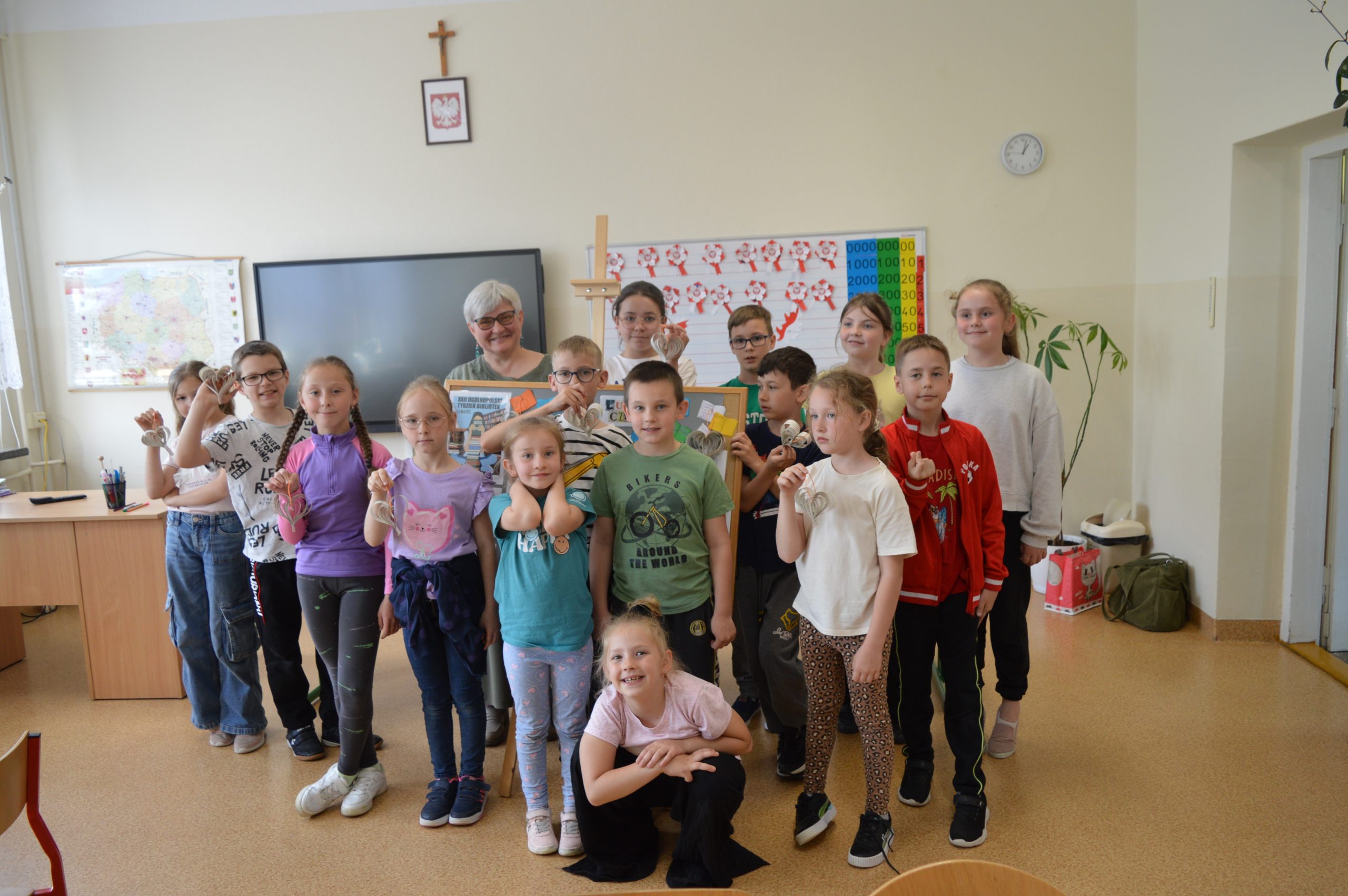 Spotkanie z uczniami klas 1-3 w Szkole Podstawowej w Białce