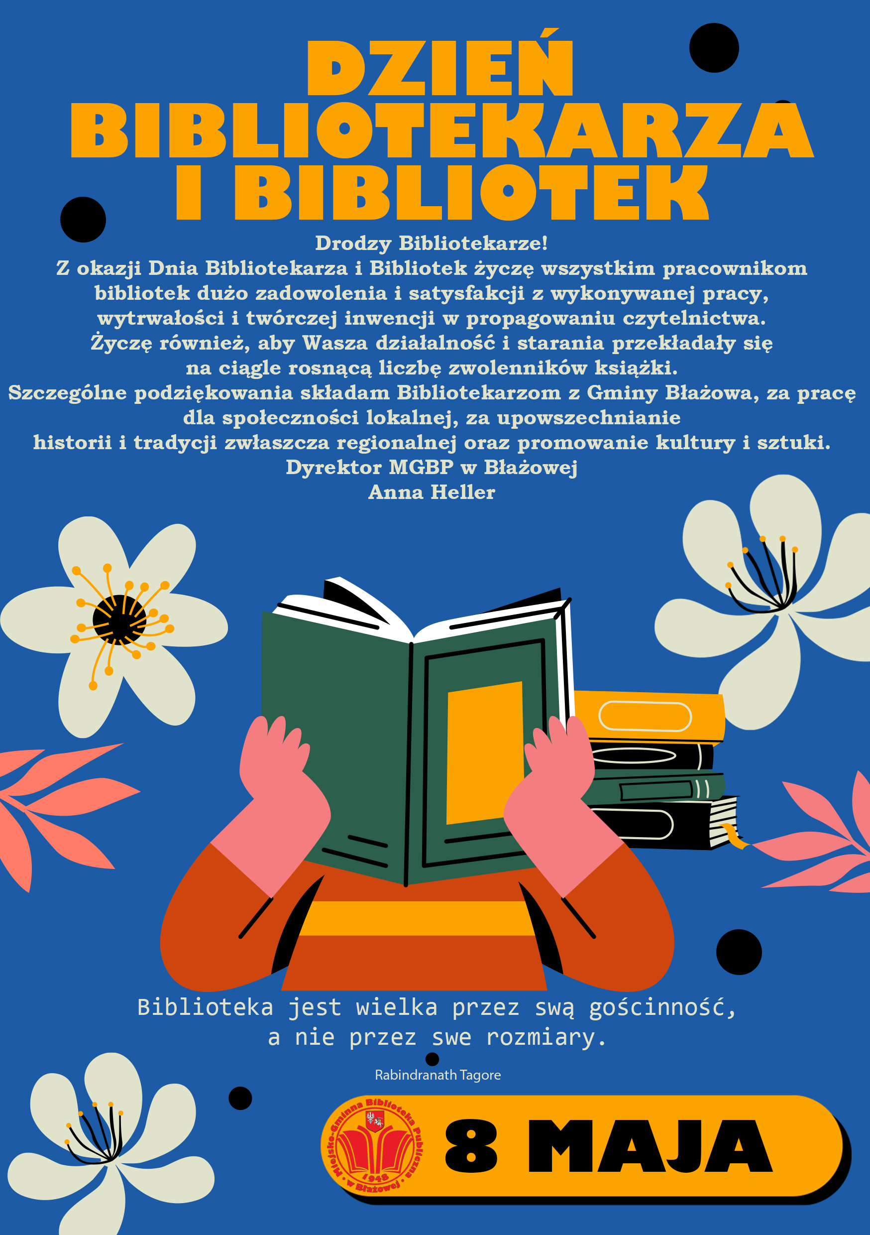 8 maja Dzień Bibliotekarza