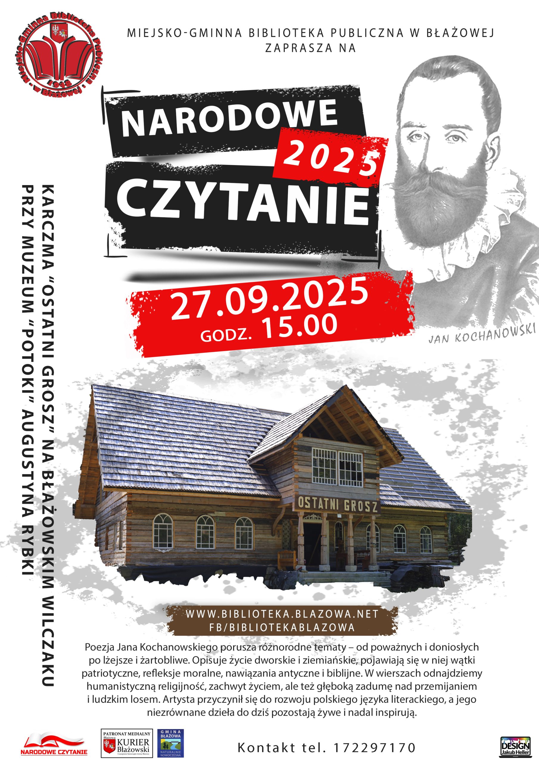 Narodowe Czytanie 2025 – zapraszamy!