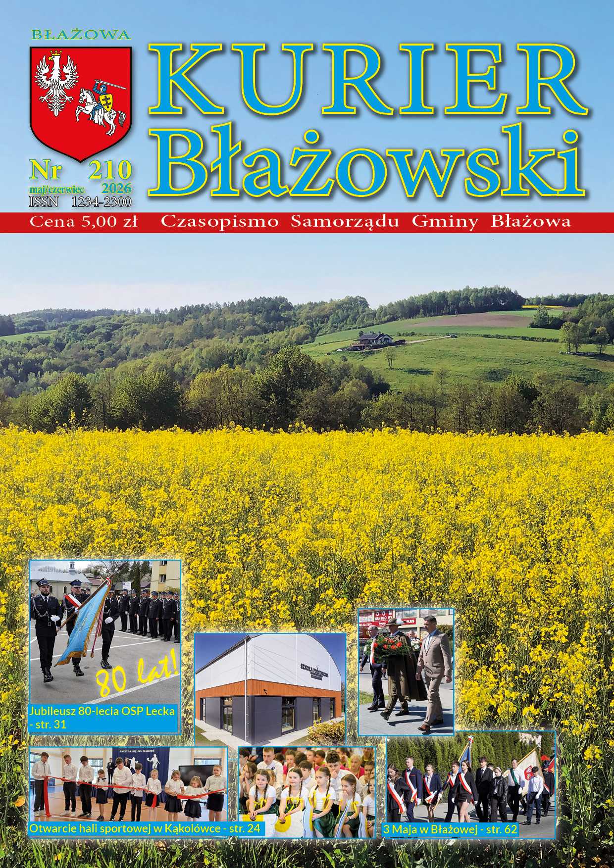 Wkrótce nowy, 210 numer „Kuriera Błażowskiego” – zachęcamy do lektury